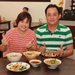 CLAYPOT BIG PRAWN MEE AND TRADITION RECIPE LO MEE PRESENTED BY MR.YEO AND WIFE MS. GOO IN JOHOR BAHRU