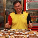 THE TEO CHEW ORIGIN ALBERT ONG PRESENTING HIS HOME RECIPE HERBALS KUEY TEOW CHAI IN SOUTH MALAYSIA