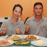 TEE CHAI HUA AND WIFE BEEN MORE THAN 10 YEARS PRESENTING THEIR SINGAPORE FRIED PRAWN MEE IN JOHOR BAHRU